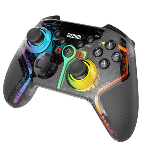MECOOL Streaming Bluetooth Wireless Gamepad / Controller GM1 with RGB Lighting MECOOL Streaming Bluetooth Wireless Gamepad / Controller GM1 with RGB Lighting